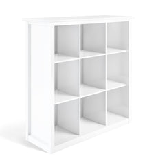 Demeter - 9 Cube Bookcase and Storage Unit - White