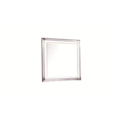 Diary Mirror – LED-Lit Frame with Metallic Trim and Generous Viewing Surface for a Sophisticated and Functional Bedroom Accent (INCLUDES ONLY MIRROR)