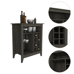 Millennium Canaan 6-Bottle 1-Drawer 1-Shelf Bar Cabinet Carbon Espresso