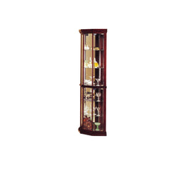 Archive Cherry Finish Curio Cabinet (Corner)