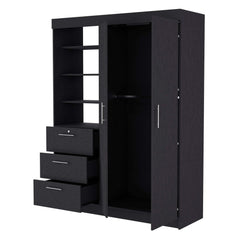 Wenge 3-Drawer Armoire