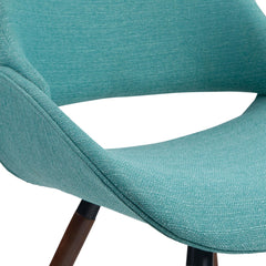 Exhibition - Bentwood Dining Chair - Turquoise Blue
