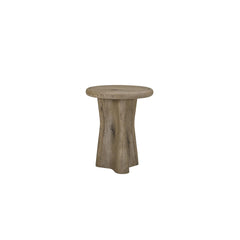 English Knotty Oak Drop Accent Table