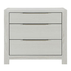 Modern Transitional Beige Finish 1pc Nightstand with 3x Drawers Wooden Bedroom Furniture Storage Bedside Cabinet