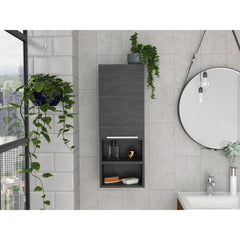 Apex Oak Rectangle 2-Shelf Medicine Cabinet