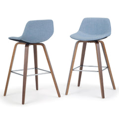 Aura Bentwood Counter/ Bar Height Stool (Set of 2)