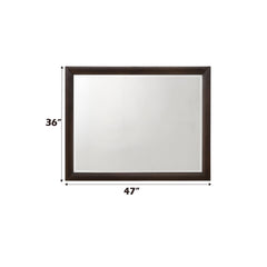 Arcadia Dark Merlot Finish Dresser Mirror