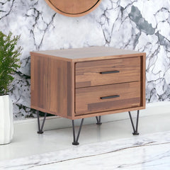 Chronicle Walnut Finish Accent Table