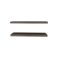 Floating Shelf Dallas, Living Room, Dark Walnut