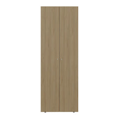 Home 2 Doors Closet System Armoire, Hanging Rod and Storage Shelf, Modern Armoire for Bedroom Organization Storage