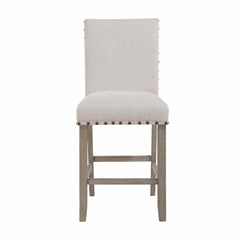 CREST NATURAL BAR TABLE AND BAR STOOLS