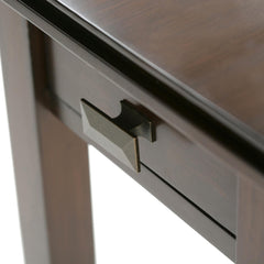Demeter - Narrow Side Table - Russet Brown