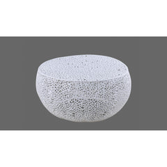 T3502-32 Round Coffee Table in White