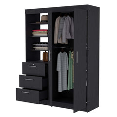 Wenge 3-Drawer Armoire