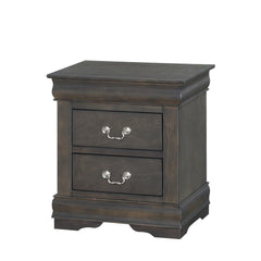 Nirvana Philippe Dark Gray Nightstand