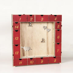 Arcadia Hearts Dual Clip Picture Holder with Fourteen Treasure Jewelry Keepsake Boxes Valentine Christmas