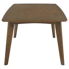 Helen Dark Walnut Mid-century Rectangle Dining Table
