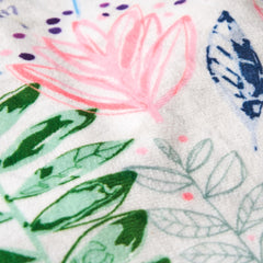 Paris 3 Foot rounded Bean Bag, Leaf Print