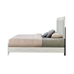 Arcadia Beige Linen & Beige Queen Bed