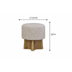 English Knotty Oak Entertainment Cole with Stools
