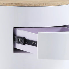 Epimetheus Accent Table with Display and Utility Function