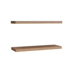 Hercules 31.5" Wide Floating Shelves Set of 2, Shelves for Wall Decor for Bedroom, Bathroom Storage Shelves, Book Shelves for Living Room