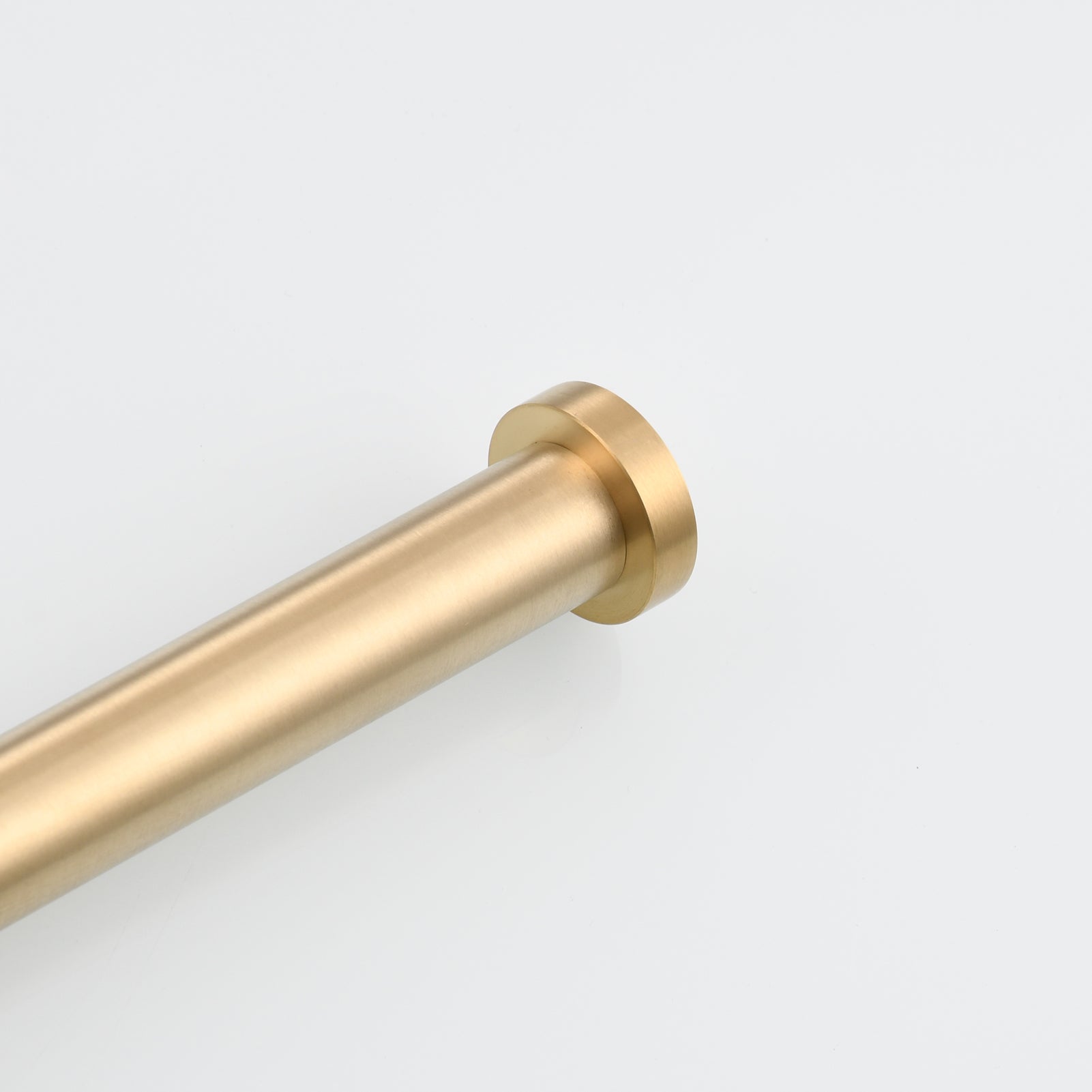 Stainless Steel Towel Holder Adhesive Lengthen Toilet Paper Holder for 2 Roll Papers, Brushed Gold