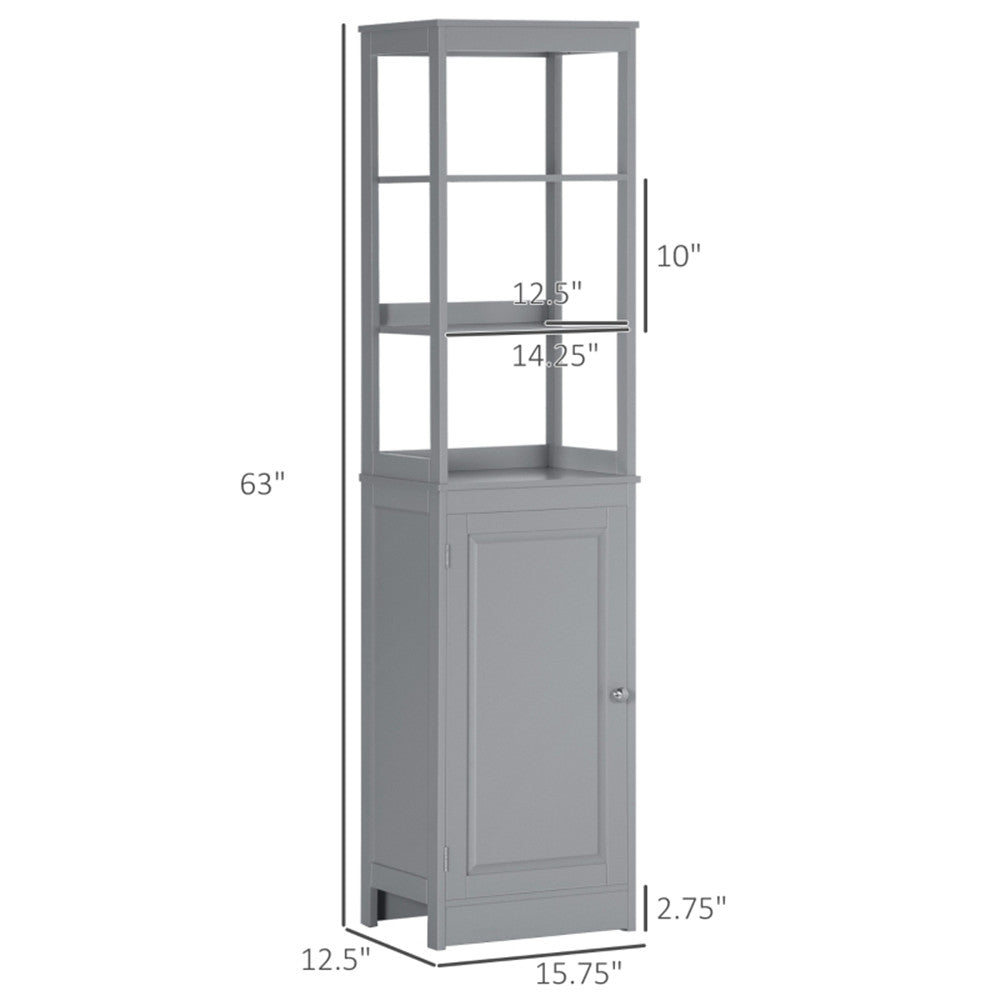 Bathroom Storage Cabinet-Gray