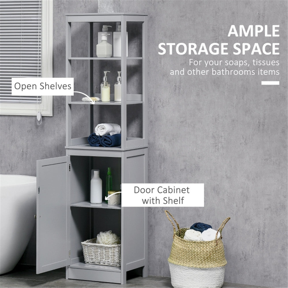 Bathroom Storage Cabinet-Gray