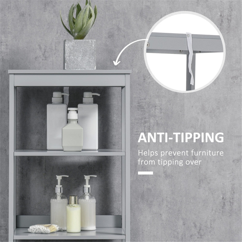 Bathroom Storage Cabinet-Gray