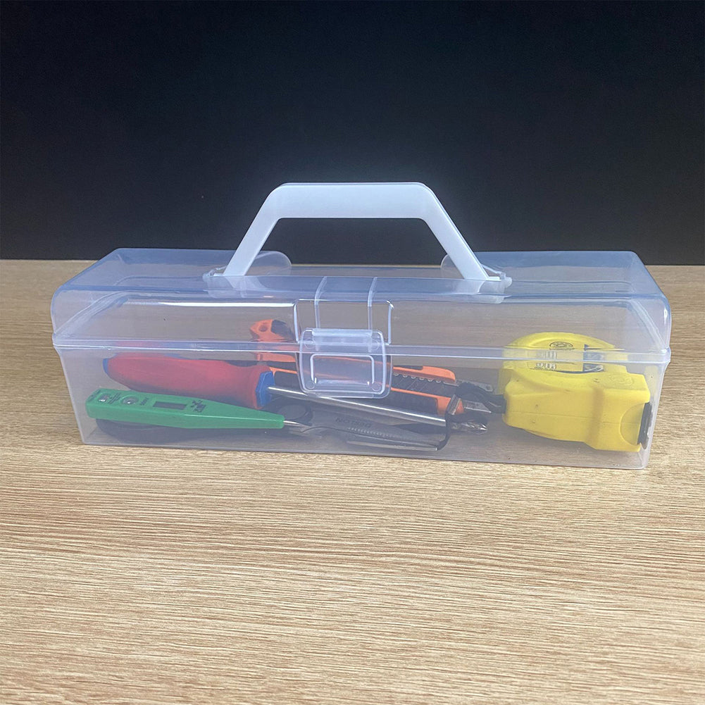 Clear Plastic Trading Card Storage Box Stackable Boxes for Sports Cards