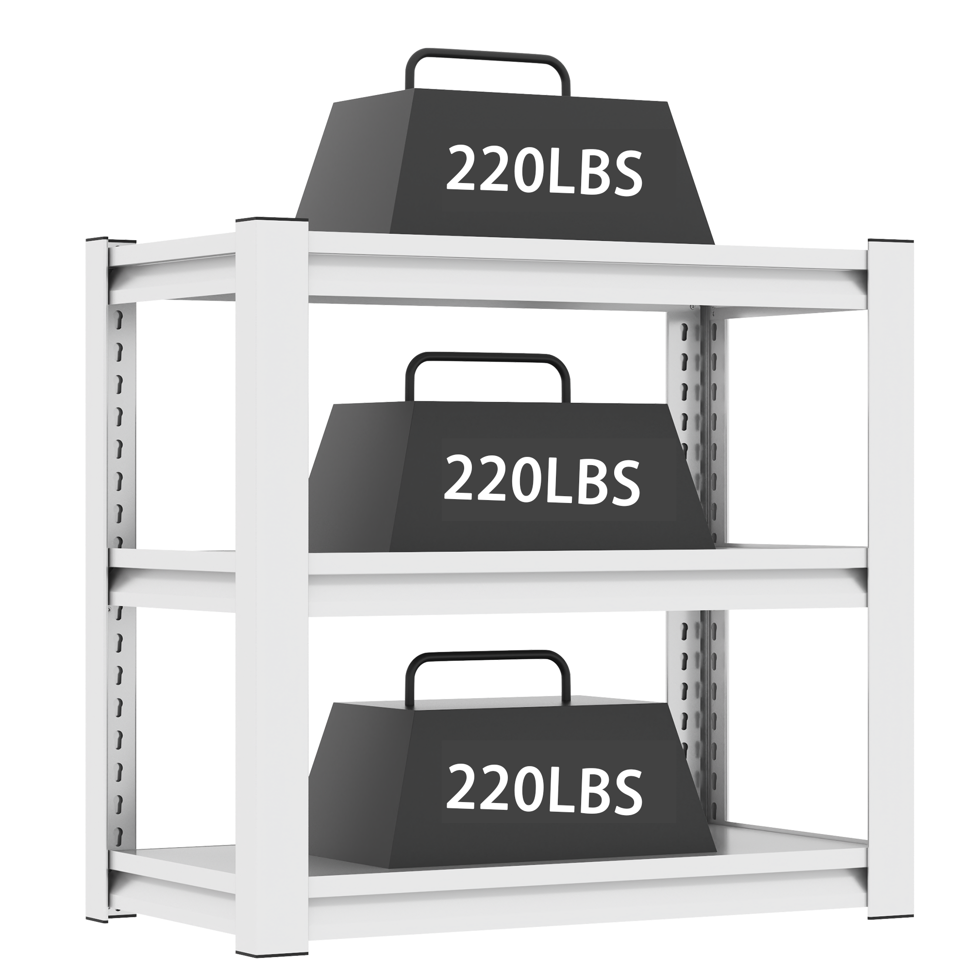 40-50 Gallon Fish Tank Stand - Metal Aquarium Stand, 31.5 "L x 18 "W x 34"H Adjustable Heavy Duty Reptile Tank Stand, Adjustable 3-Tier Fish Tank Rack Shelf for Home Office, Tank Not Included