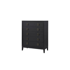 5 Drawer Chest in Peppercorn Finish