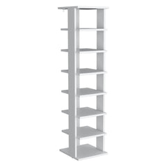 Saturn Rack, White, 7 Shelves