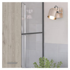 Aria Mirror Medicine Cabinet, With Four Internal Shelves, Double Door, Minimalist Bathroom Storage