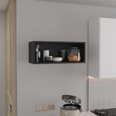 Waltz 30" Wide x 12"H Open Wall Cabinet, Wall Shelf, Storage Cabinet, Cube Shelf Bedroom, Office, Living Room, Garage