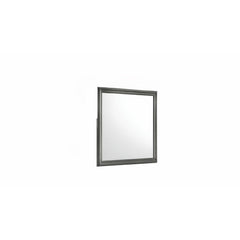 Iphigenia Modern Style Mirror Made with Wood in Metallic Gray(Only Mirror)