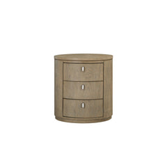 Oval Nightstand - Toffee