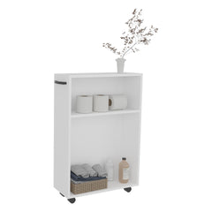 Aura Storage Cart, White
