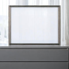 Arcadia Gray Finish Mirror