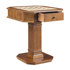 Cassandra Walnut Finish Game Table