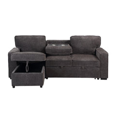 ASGARD DARK GREY PULL OUT SOFA BED