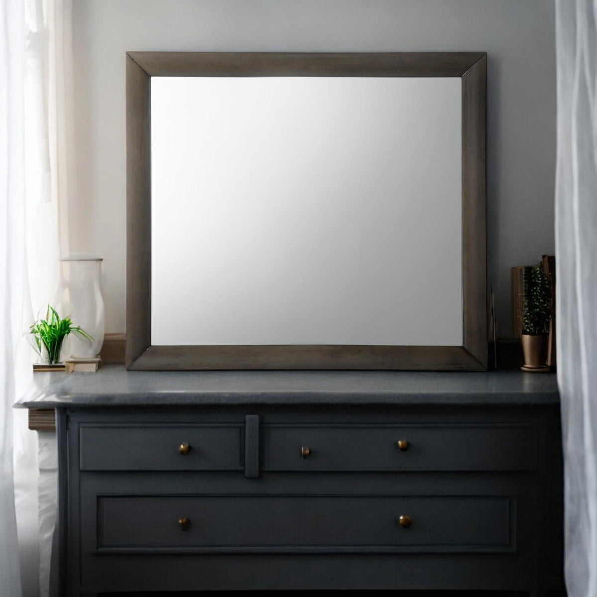 Artemis Gray Oak Finish Mirror