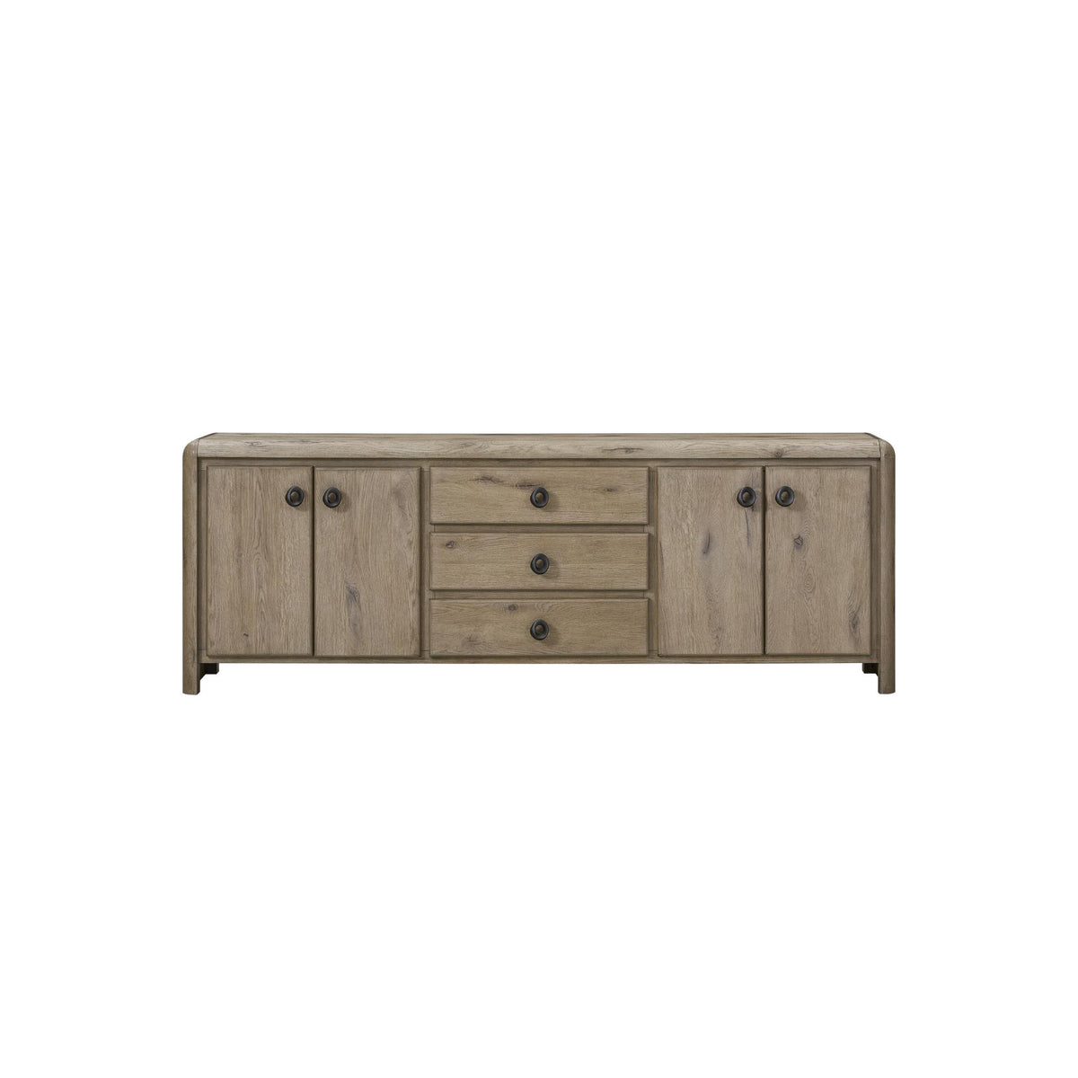 English Knotty Oak 84" Console