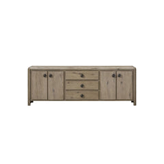English Knotty Oak 84" Console