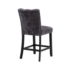 DISPLAY DARK GREY BAR STOOLS (KIT OF 2)