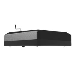 330 lbs. Fillable Umbrella Base for 84D-110V02 Model Umbrella, Cantilever Umbrella Stand, Wheels, Adjustable Feet, Black