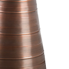 Menelaus 18 inch Wide Metal Accent Table in Aged Copper