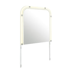 Saturn Beige Mirror With LED