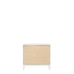 Zenith White Finish Nightstand